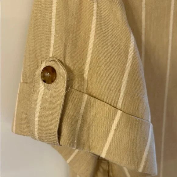 Sézane Beige Midi Shirt Dress - Oversized 38 - Picture 4 of 9